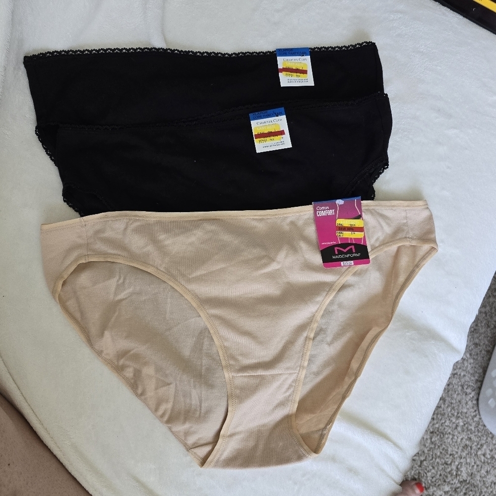 NWT Bundle Of 3 Cotton Briefs Size XL